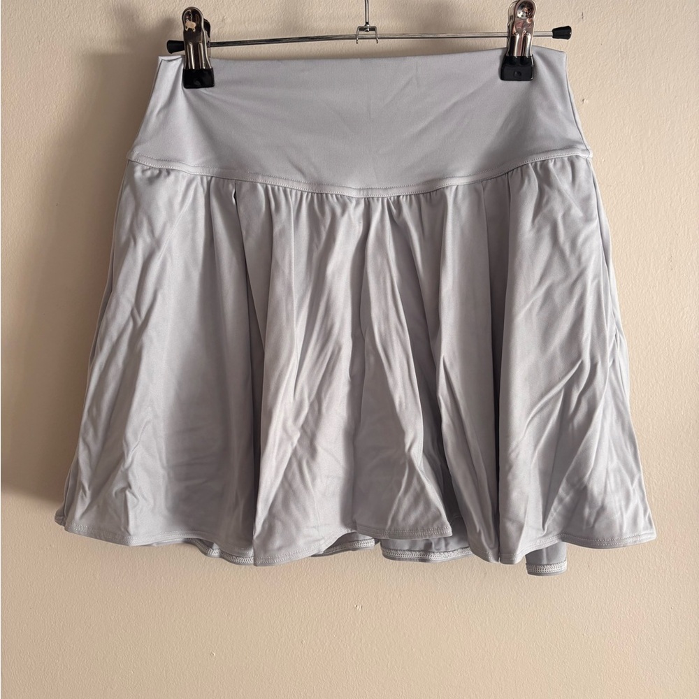 Gilly Hicks Light Gray Skater Skort